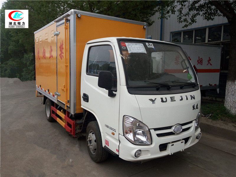 躍進3.3米易燃氣體廂式運輸車【二類 藍牌】 躍進3.3米易燃氣體廂式運輸車【二類 藍牌】