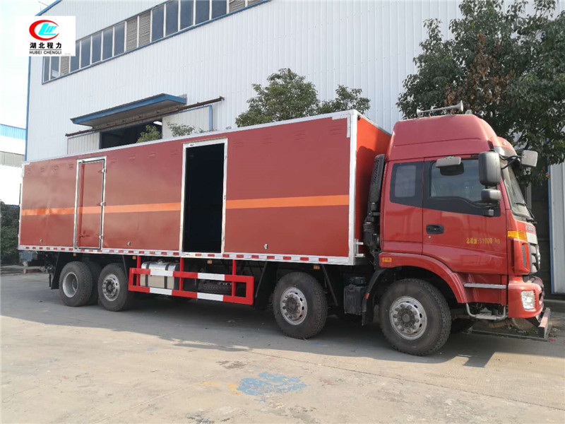 歐曼前四后六9.45米雜項危險物品廂式運輸車【九類】