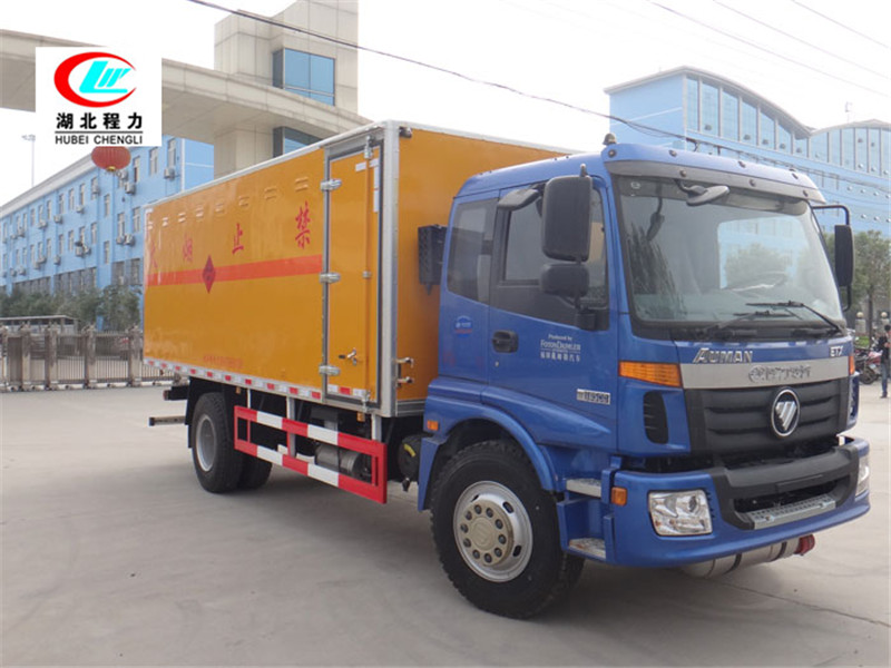 福田歐曼6.2米易燃氣體廂式運輸車【二類】 福田歐曼6.2米易燃氣體廂式運輸車【二類】