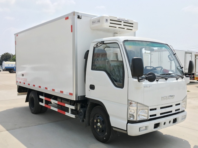 (廂長4.1米)慶鈴五十鈴冷藏車