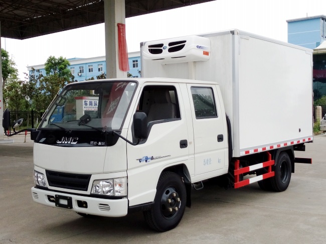 (廂長(zhǎng)3.2米)江鈴順達(dá)雙排冷藏車