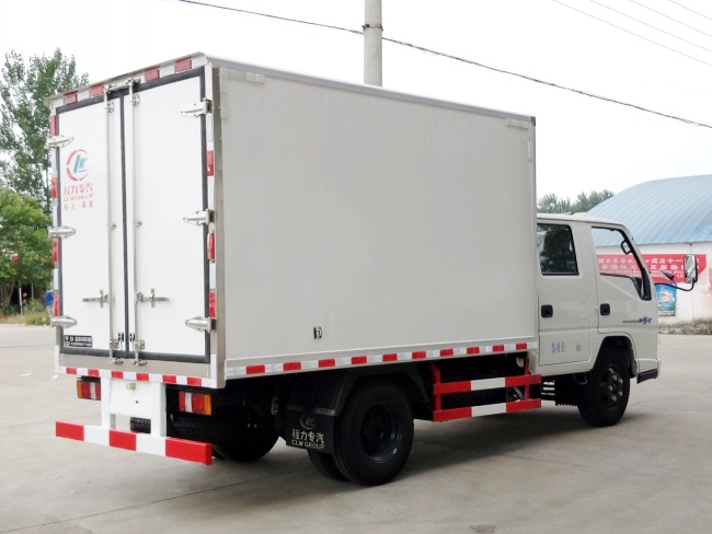 (廂長3.2米)江鈴順達雙排冷藏車