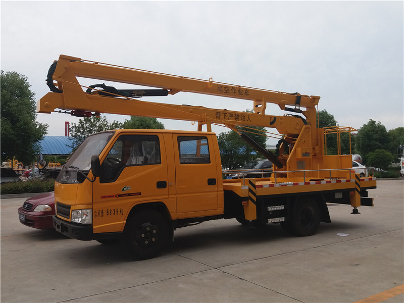 (12-16米)江鈴雙排·折疊臂高空車