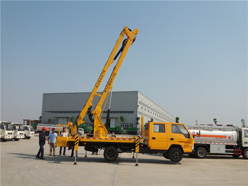 (12-16米)江鈴雙排·折疊臂高空車