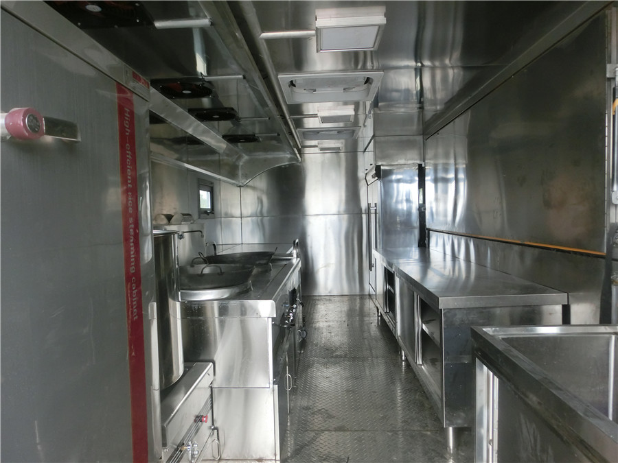 (廂長6.4米)東風天錦 餐車