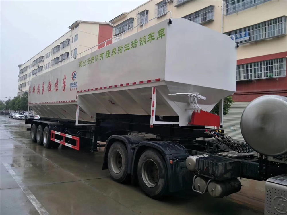 半掛【60-66立方】散裝飼料運輸車