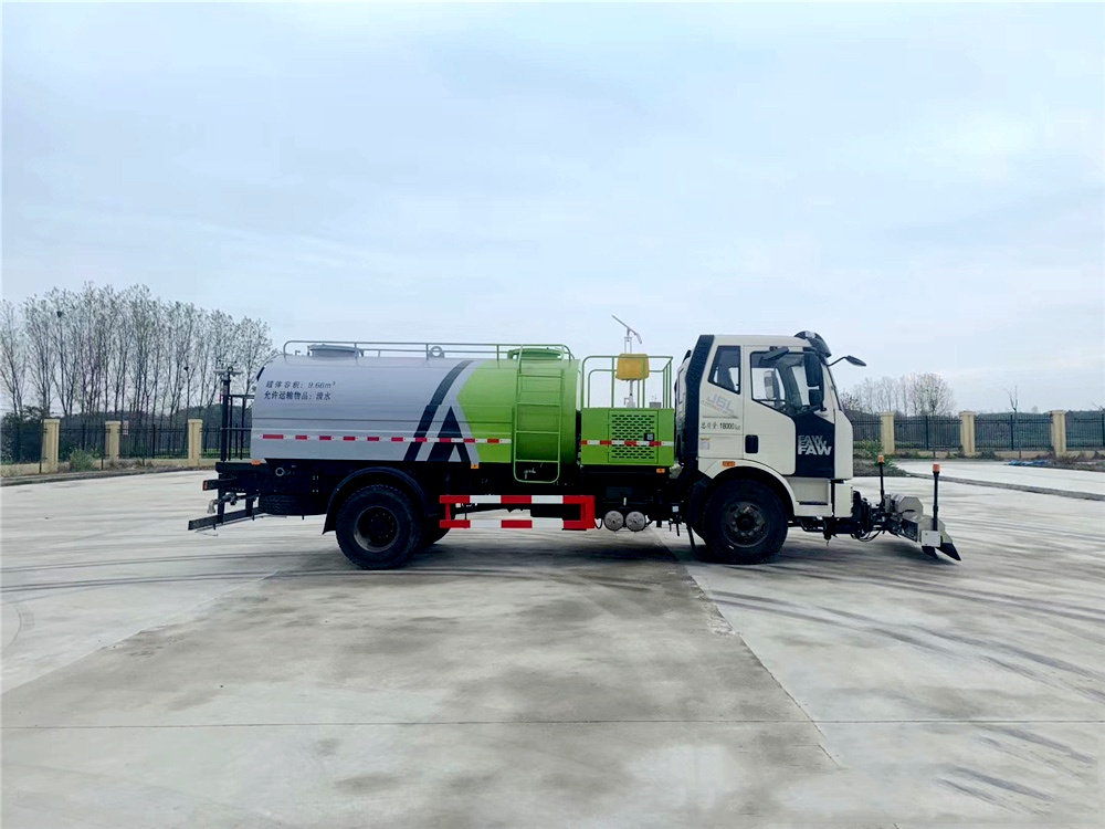 國六【8立方】解放J6 路面清洗車