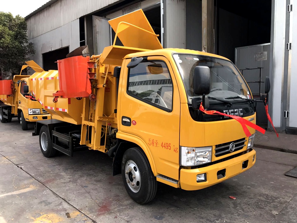 東風D6 污泥自卸車（藍牌 3方）