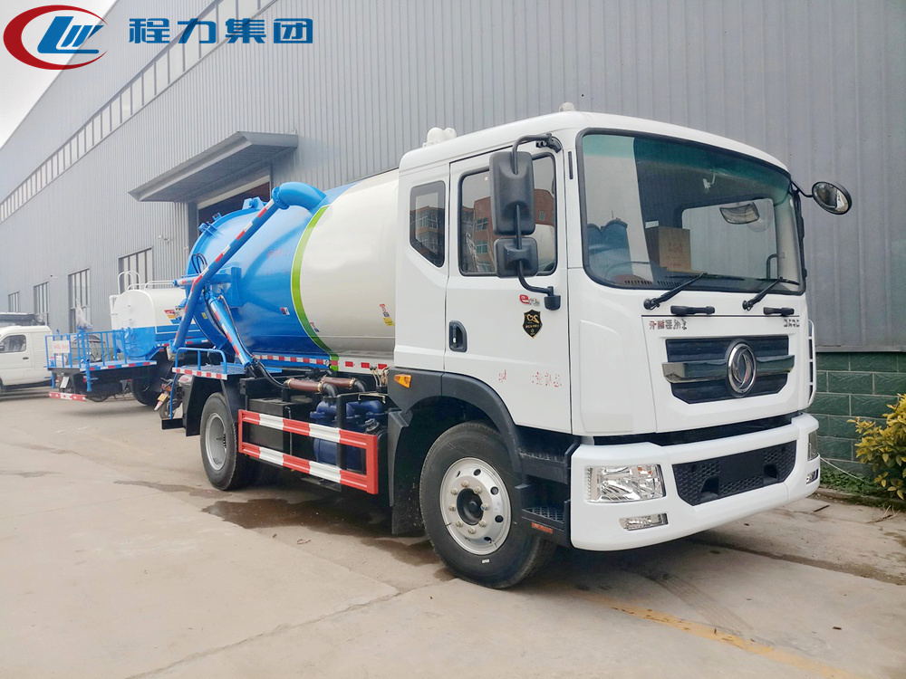 國六【12方】東風D9 吸污車