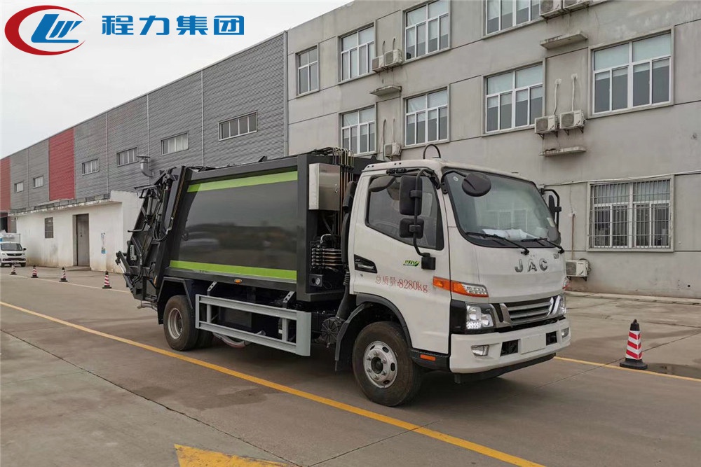 國六【8立方】江淮V7 壓縮垃圾車