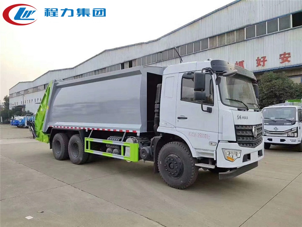 國六【18立方】東風(fēng)專底后雙橋 壓縮垃圾車