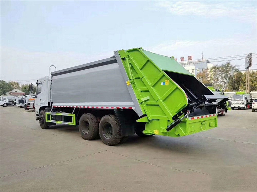 國六【18立方】東風專底后雙橋 壓縮垃圾車