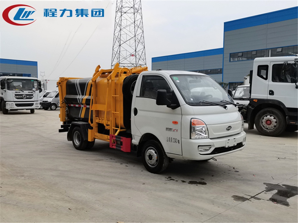 國六【4.5方 藍牌】凱馬瑞航 側裝壓縮垃圾車