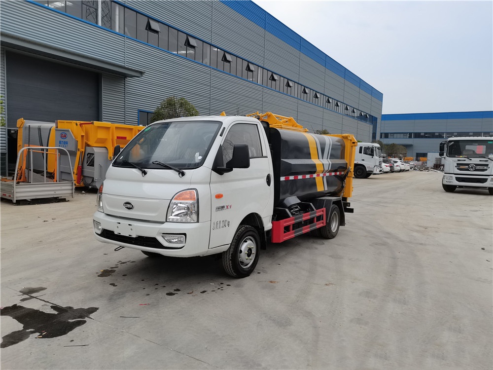 國六【4.5方 藍牌】凱馬瑞航 側裝壓縮垃圾車