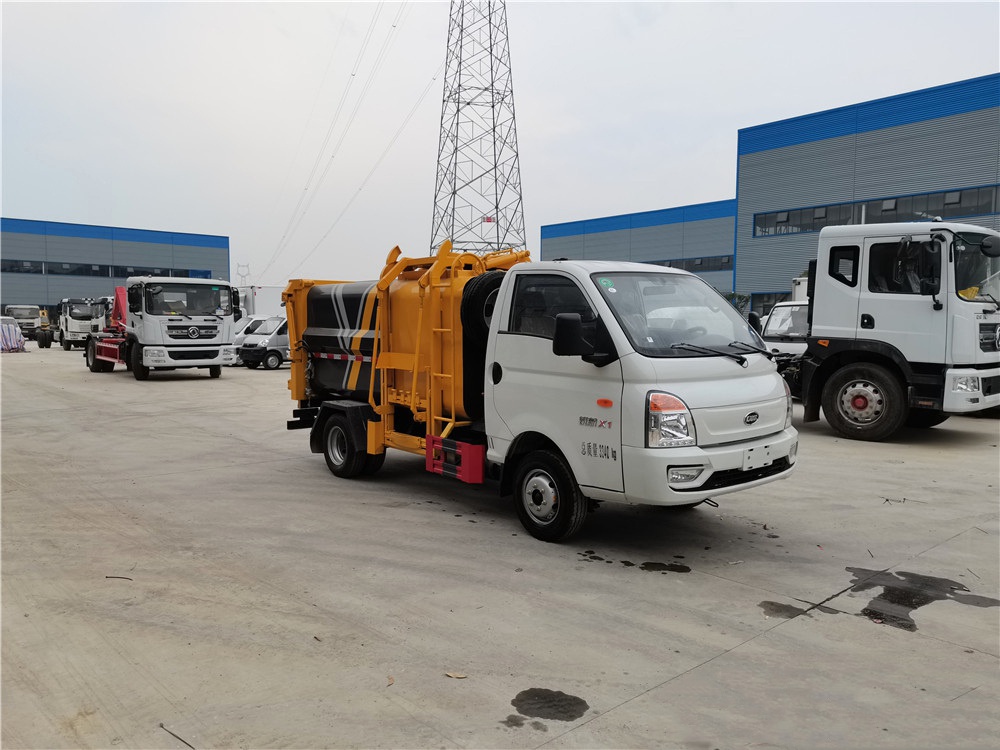 國六【4.5方 藍牌】凱馬瑞航 側裝壓縮垃圾車