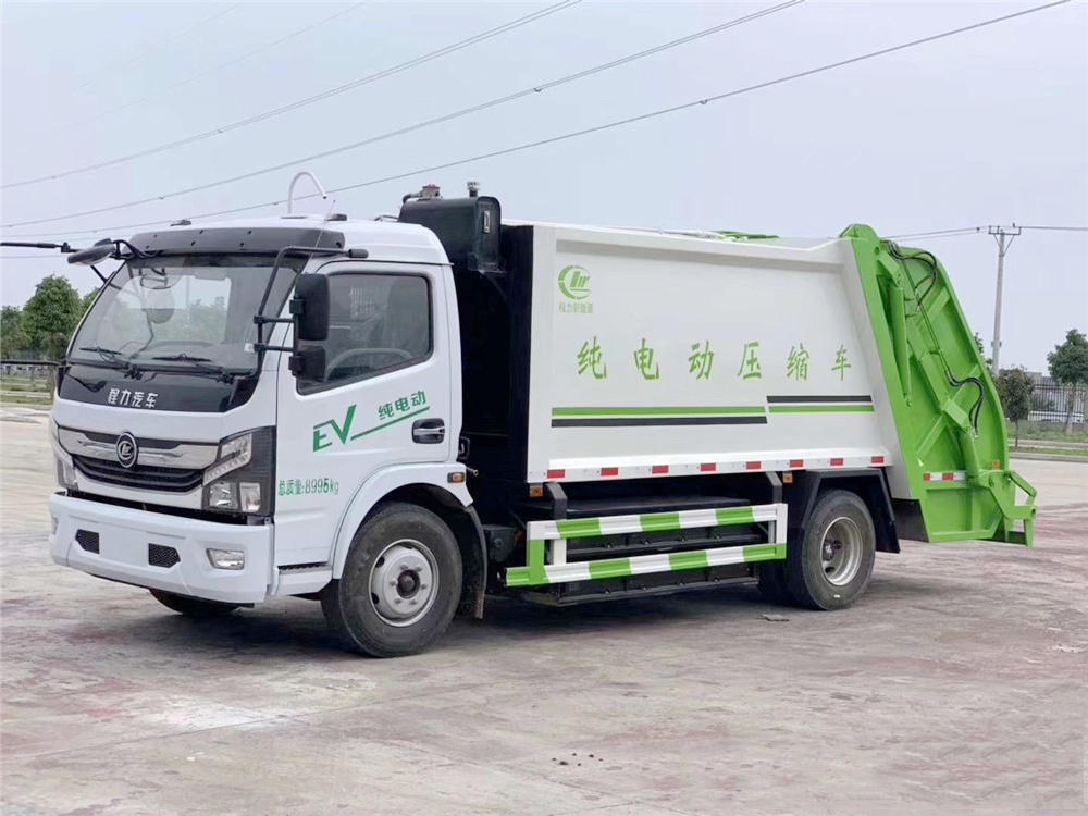 純電動【8立方】壓縮垃圾車(可上牌)