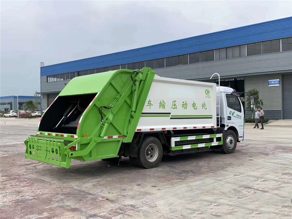 純電動【8立方】壓縮垃圾車(可上牌)