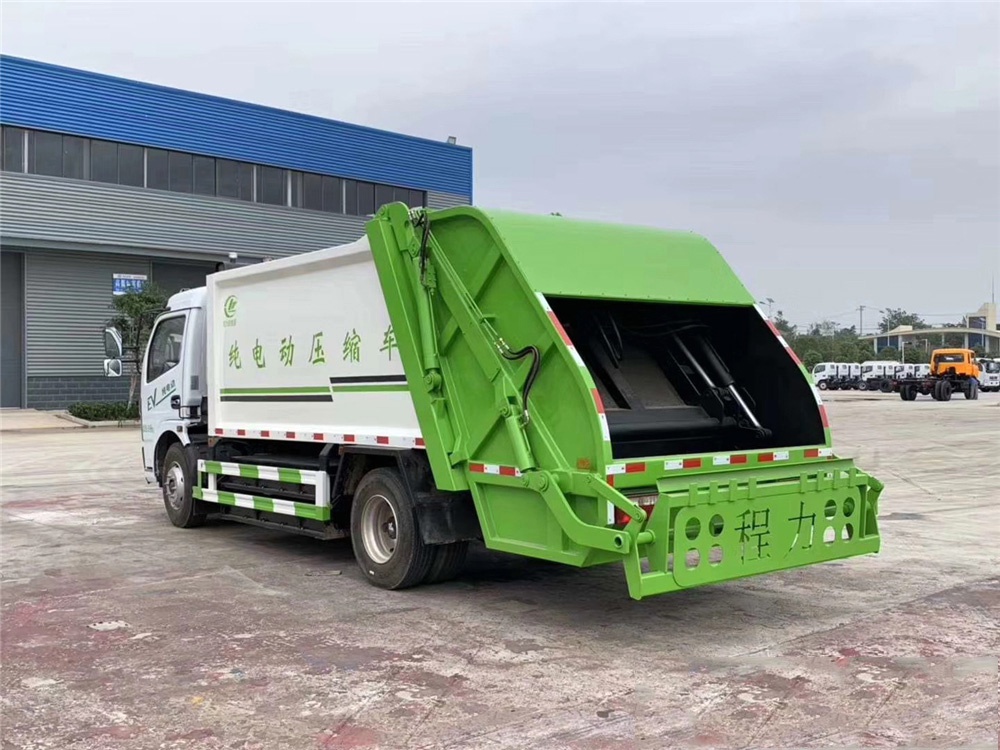 純電動【8立方】壓縮垃圾車(可上牌)