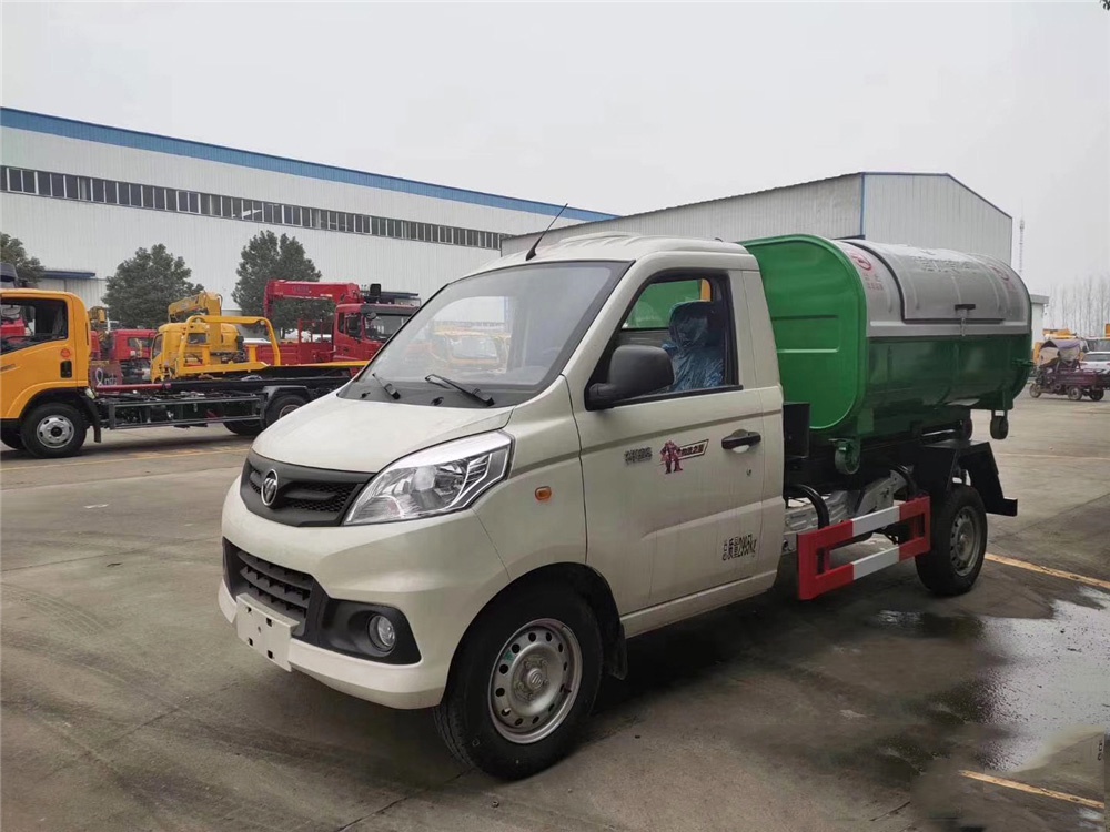 國六【3方 藍牌】福田祥菱 勾臂垃圾車