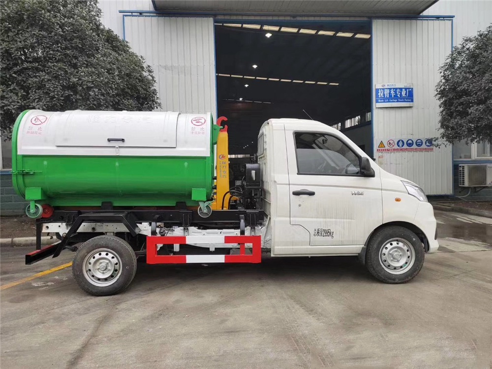 國六【3方 藍牌】福田祥菱 勾臂垃圾車