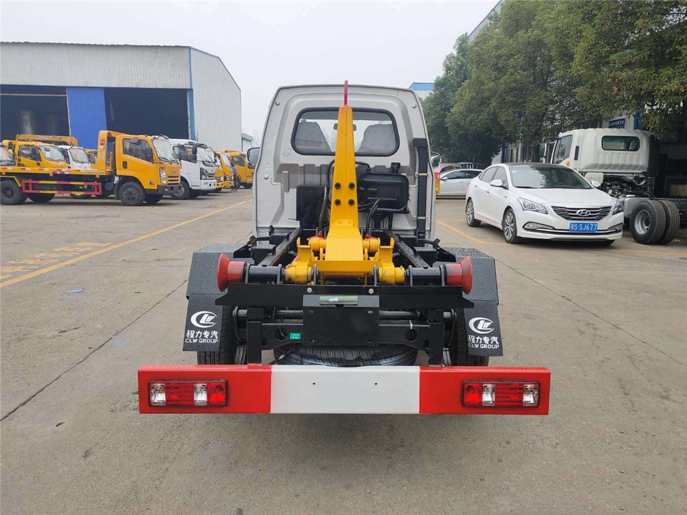 國六【3-4方 藍(lán)牌】長安 勾臂垃圾車