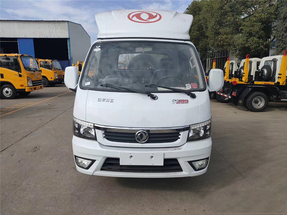 國六【3-4方 藍牌】東風途逸 勾臂垃圾車