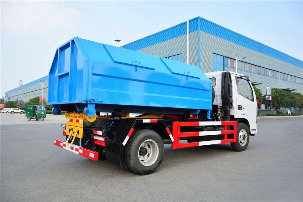 國六【5方】東風D6 勾臂垃圾車