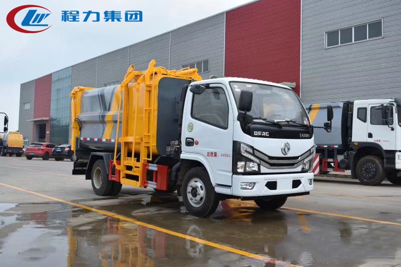 國六【7方 藍牌】東風D6 側裝壓縮垃圾車