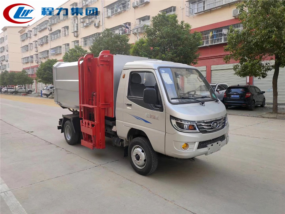 國六【3方 藍牌】唐駿歐鈴 掛桶垃圾車