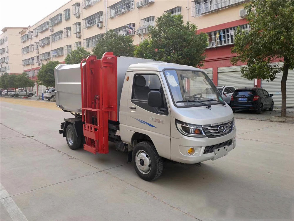 國六【3方 藍牌】唐駿歐鈴 掛桶垃圾車