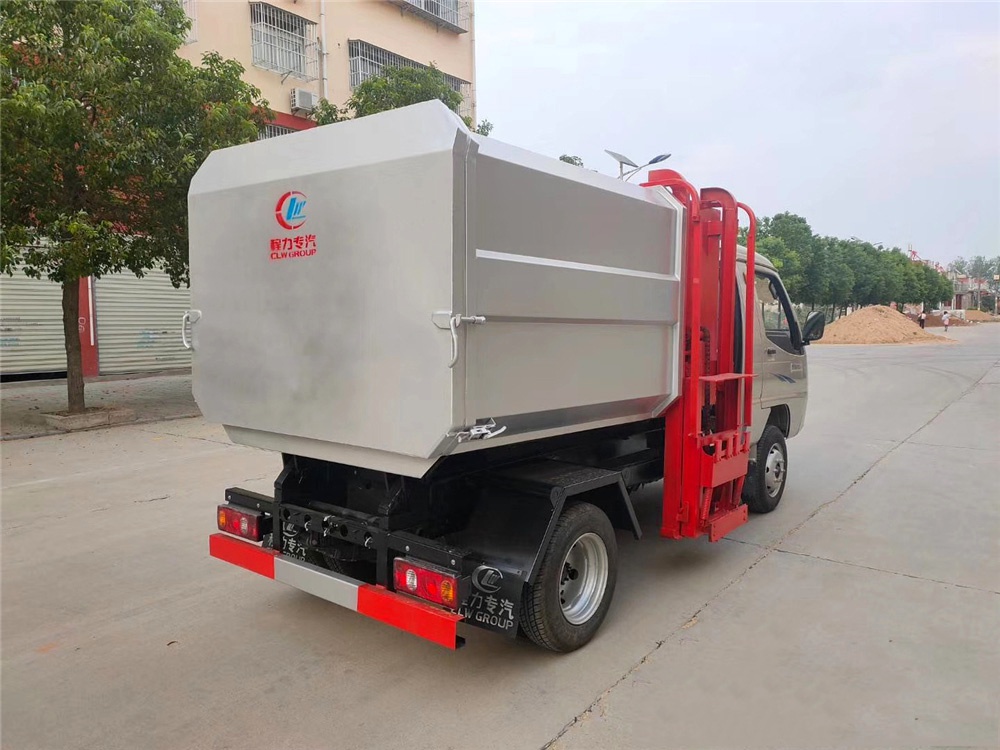 國六【3方 藍牌】唐駿歐鈴 掛桶垃圾車