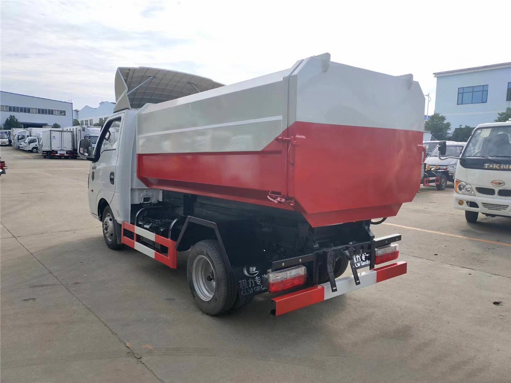 國六【3-4方 藍牌】東風途逸 掛桶垃圾車