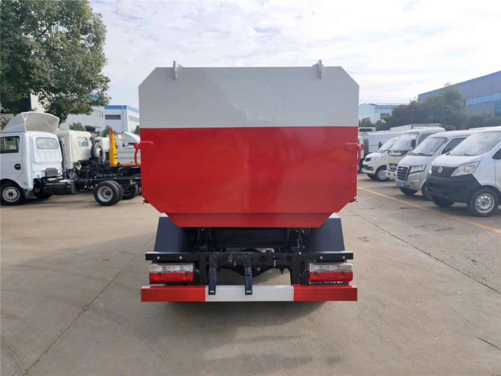 國六【3-4方 藍牌】東風途逸 掛桶垃圾車