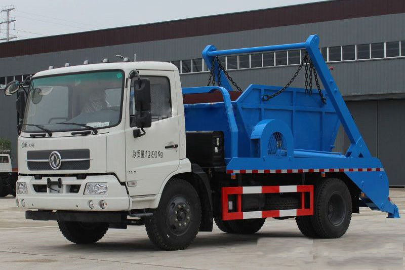 國六【12立方】東風(fēng)天錦 擺臂垃圾車