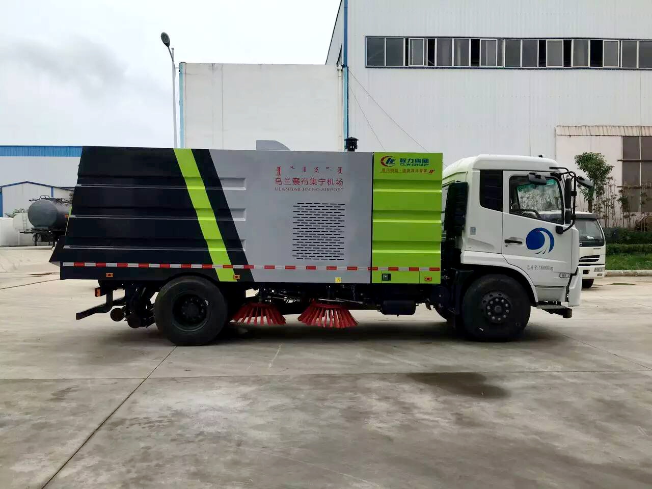 國六【4方水 8方塵】東風天錦 掃路車