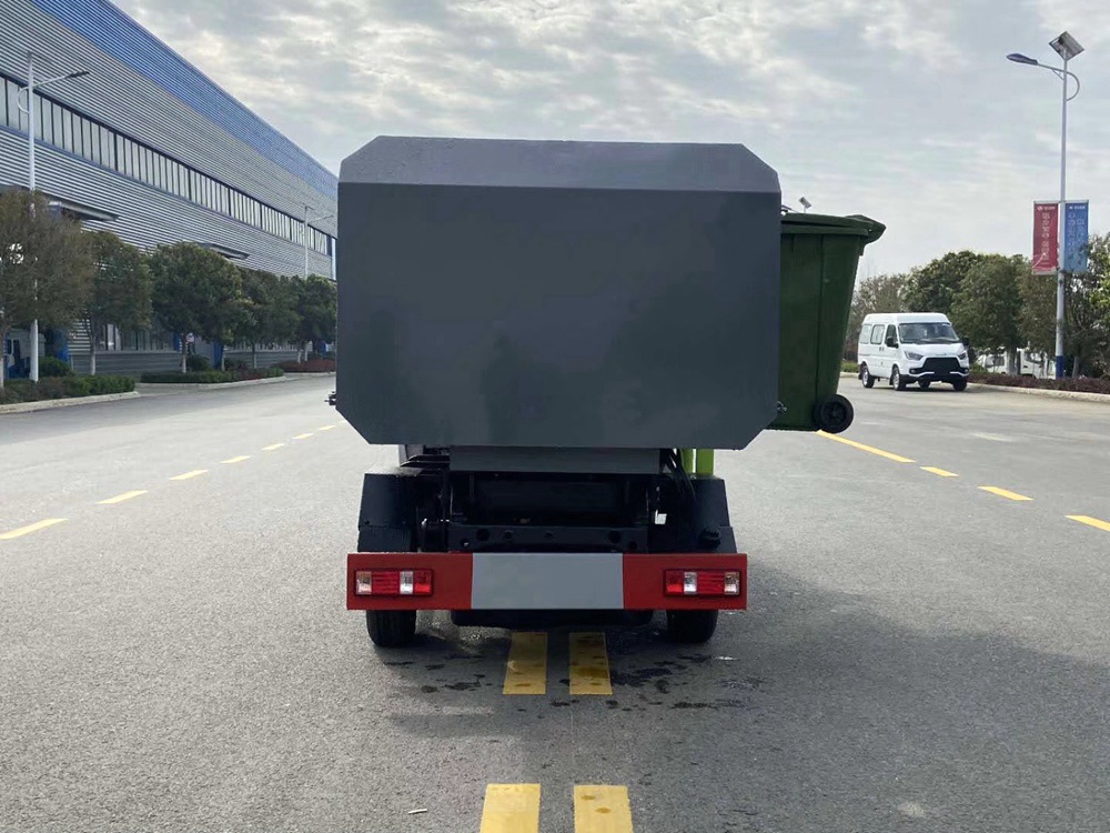 國六【3方 藍牌】長安 掛桶垃圾車